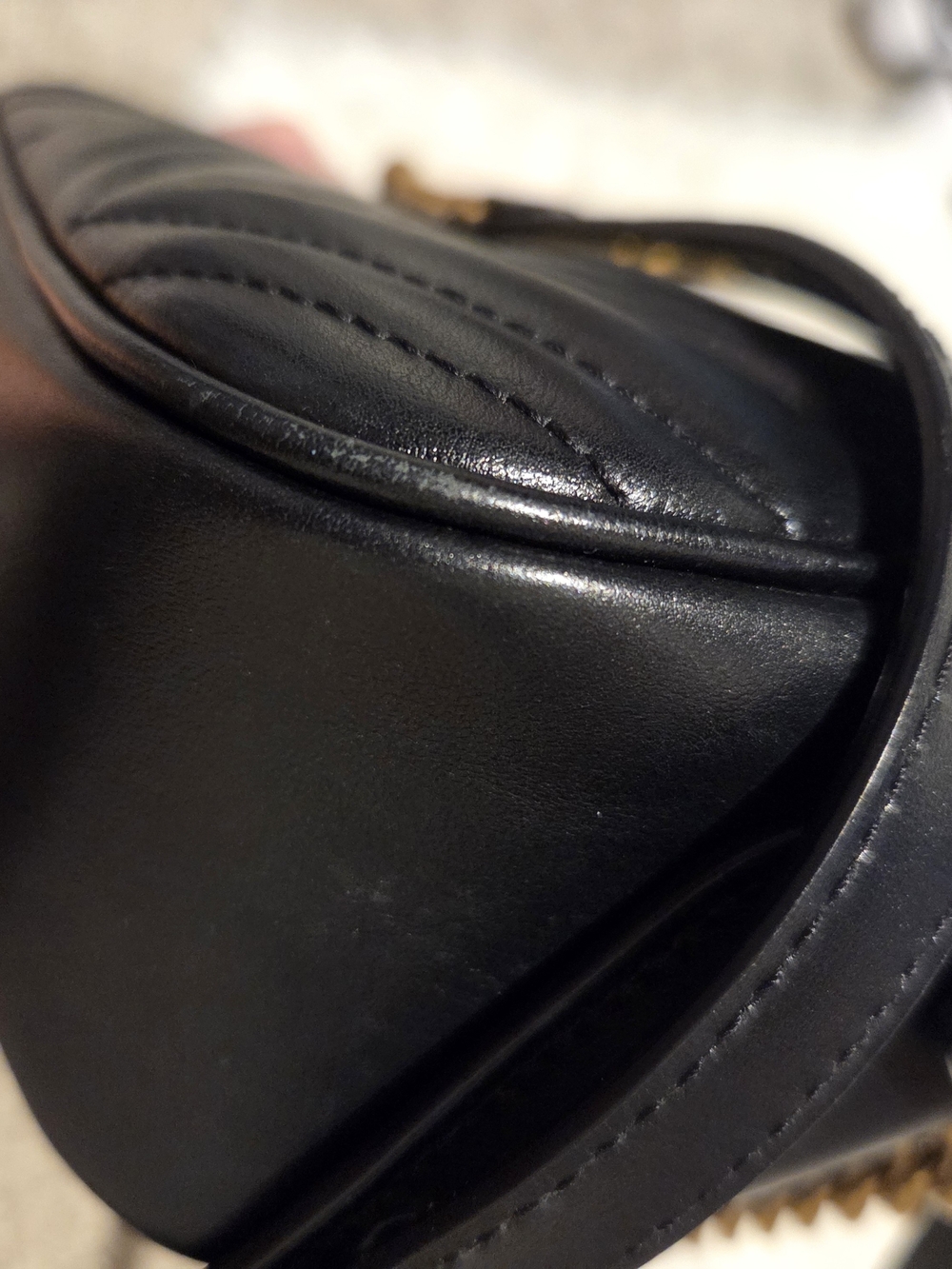 Gucci Marmont  Matelasse Small Shoulder Bag - Picture 9 of 9